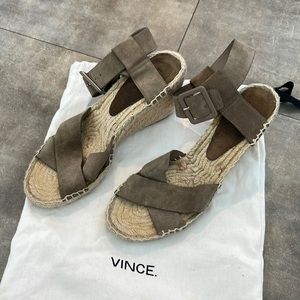 vince wedge sandals